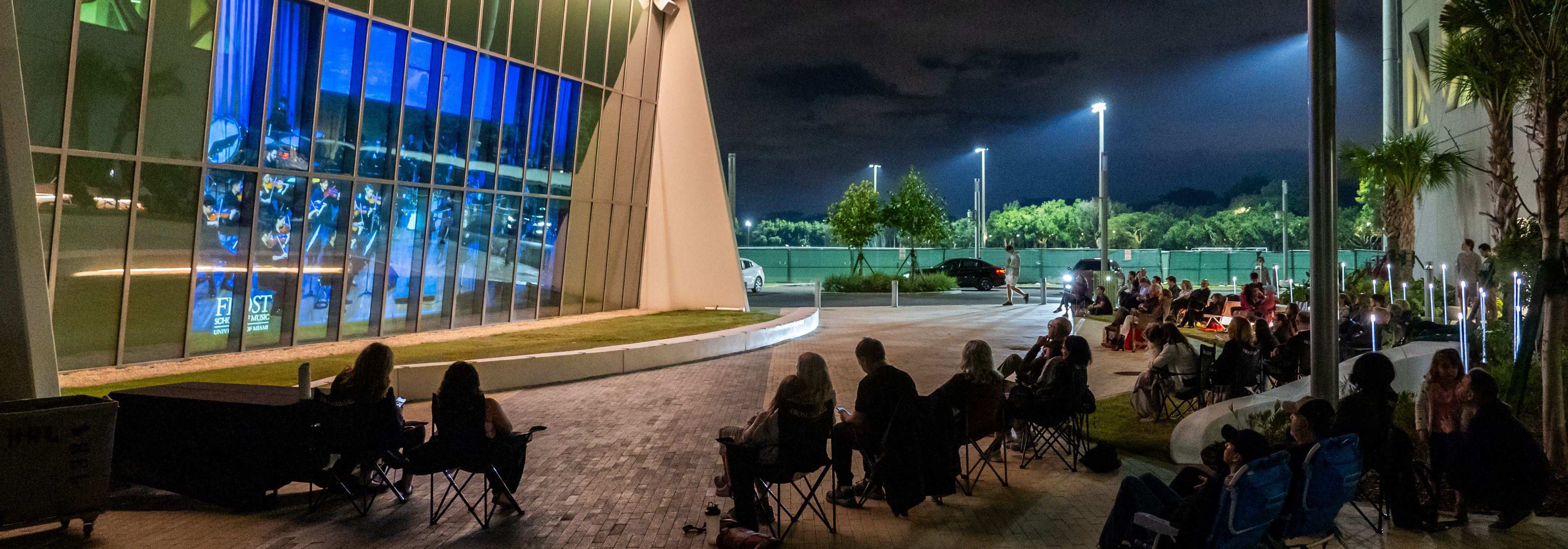 Windowcast at the Knight Center for Music Innovation