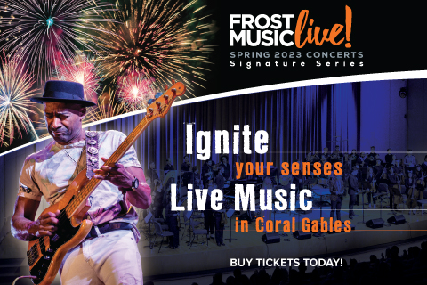 Frost Music Live, Spring 2024 Concerts, Signature Series